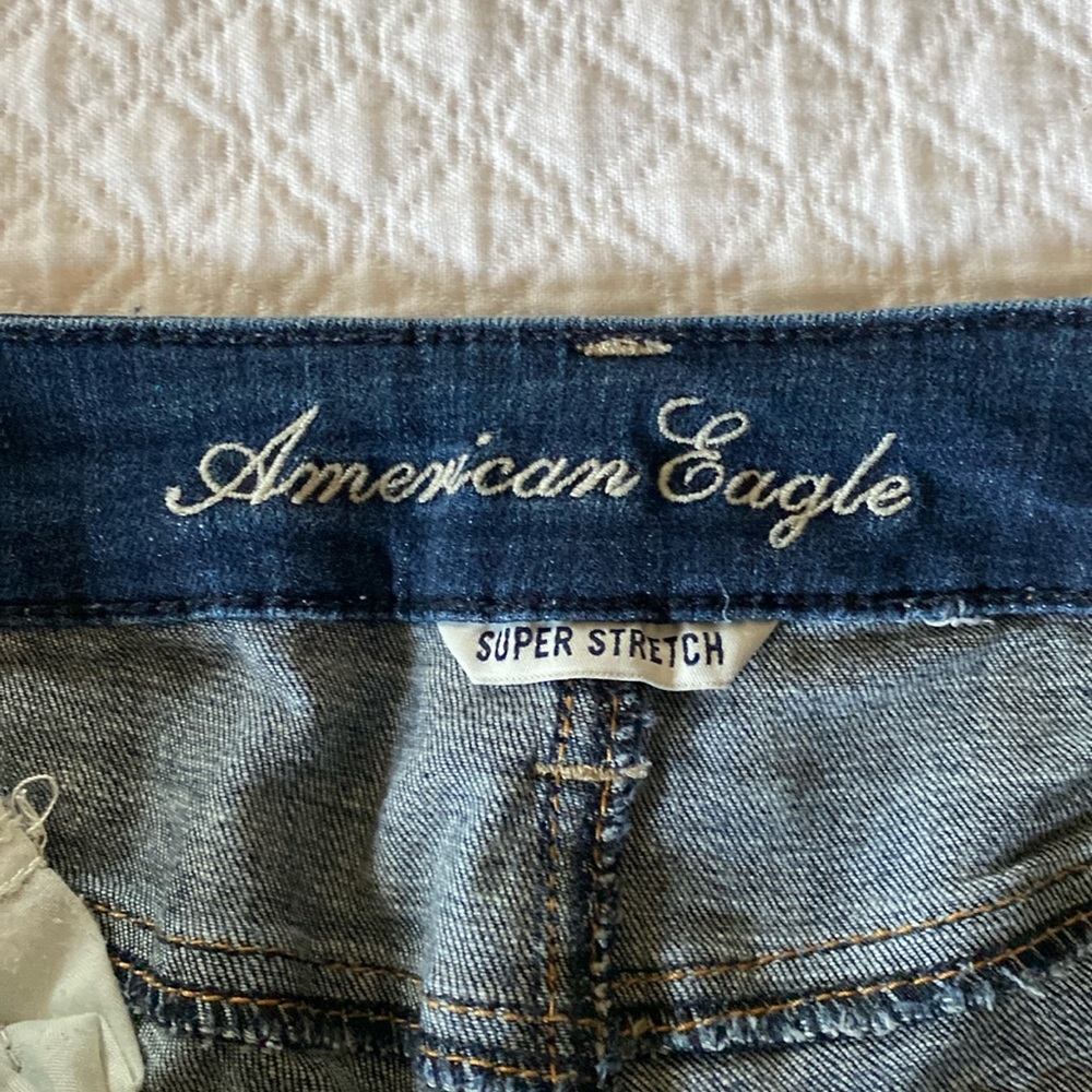 American Eagle super stretch. Size 8 jegging extra long.
